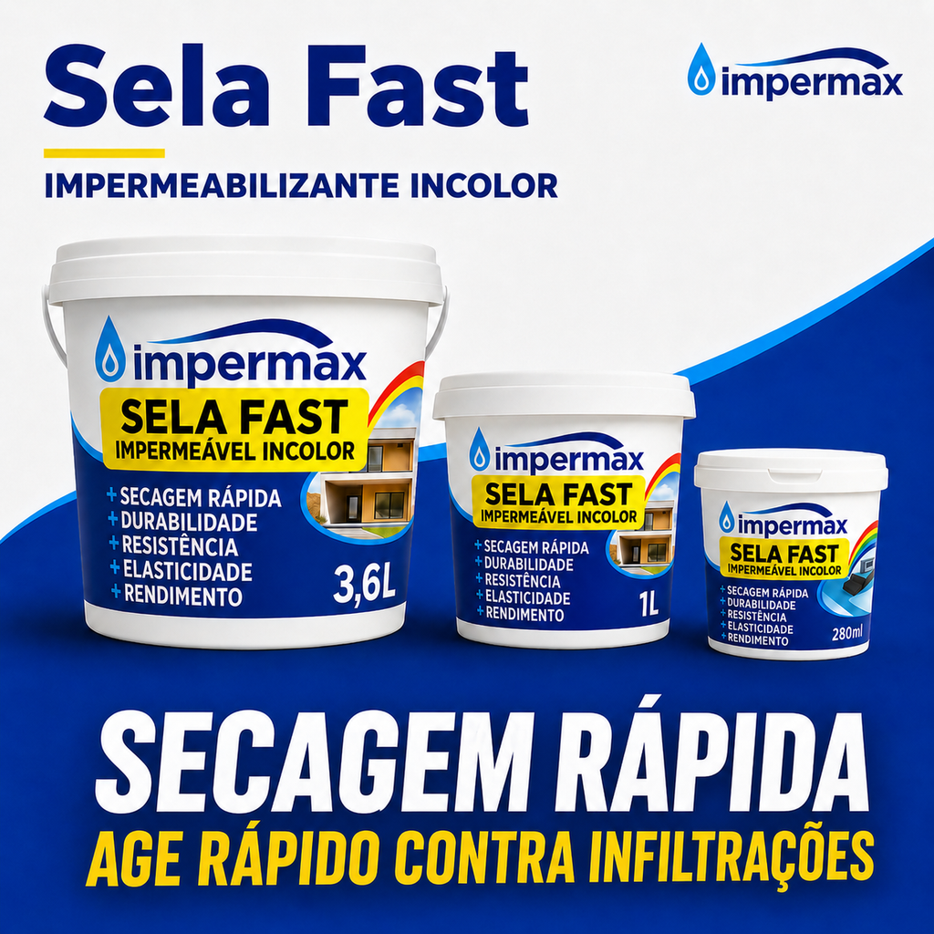 Sela Fast Impermax - secagem rápida, todos os tamanhos